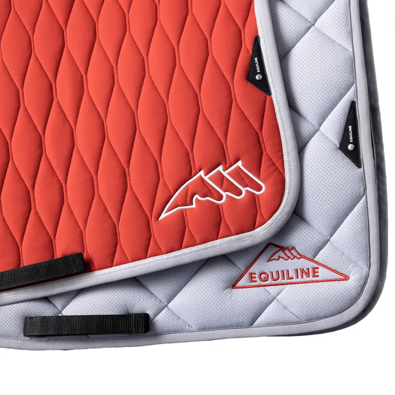 Equiline Ebrec Tech Dressage Saddlecloth - Ginger-1