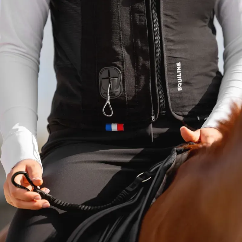 Equiline Eclair Unisex Airbag Vest - Black-10