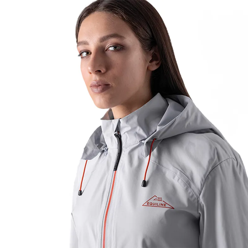 Equiline Efrida Ladies Waterproof Jacket - Artic Ice-2