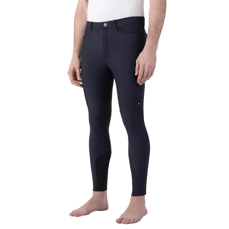 Equiline Egratik Knee Grip Mens Tech Breeches - Blue