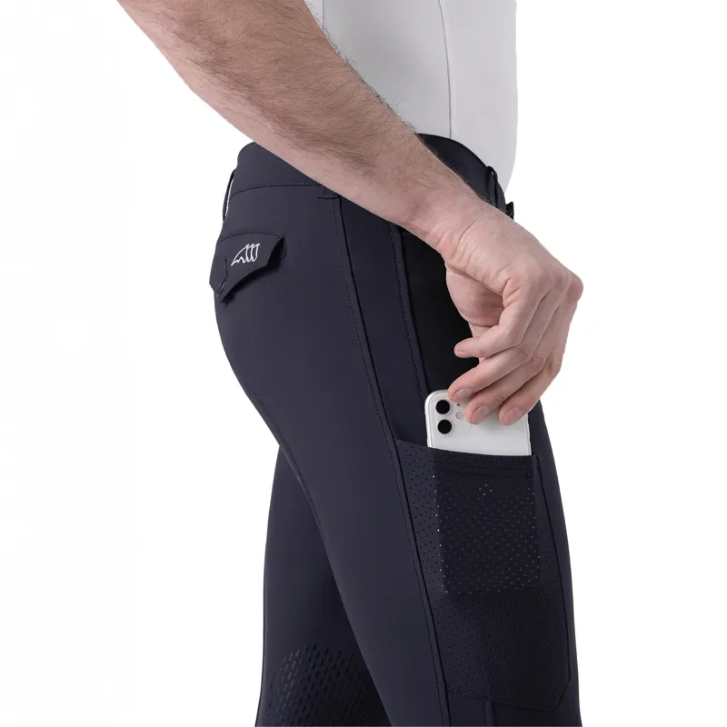 Equiline Egratik Knee Grip Mens Tech Breeches - Blue-1