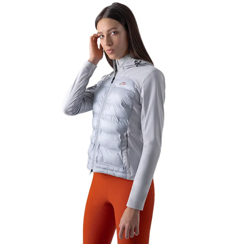 Equiline Egrige Ladies Quilted Nylon-Tec Softshell Jacket - Artic Ice