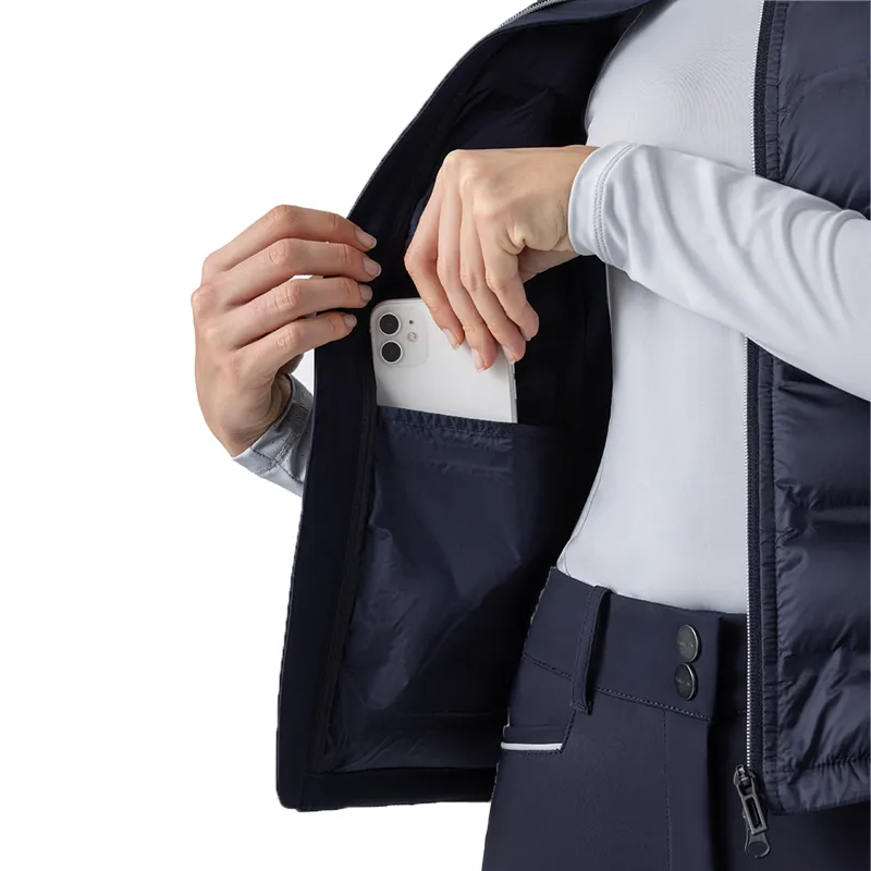 Equiline Elifre Ladies Gilet - Blue-8