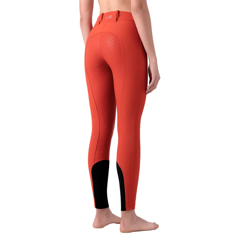 Equiline Endrafh Ladies Full Grip High Waist Breeches - Ginger-5