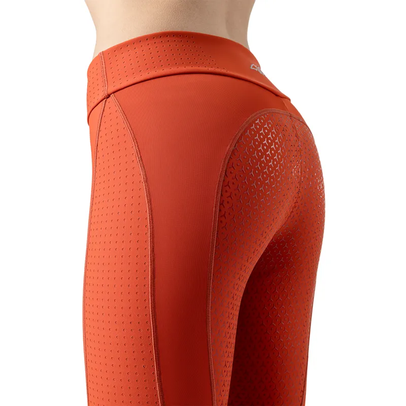 Equiline Engaref Full Grip Ladies Riding Tights - Ginger-2