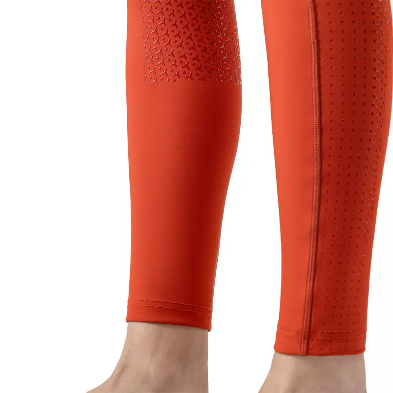 Equiline Engaref Full Grip Ladies Riding Tights - Ginger-3
