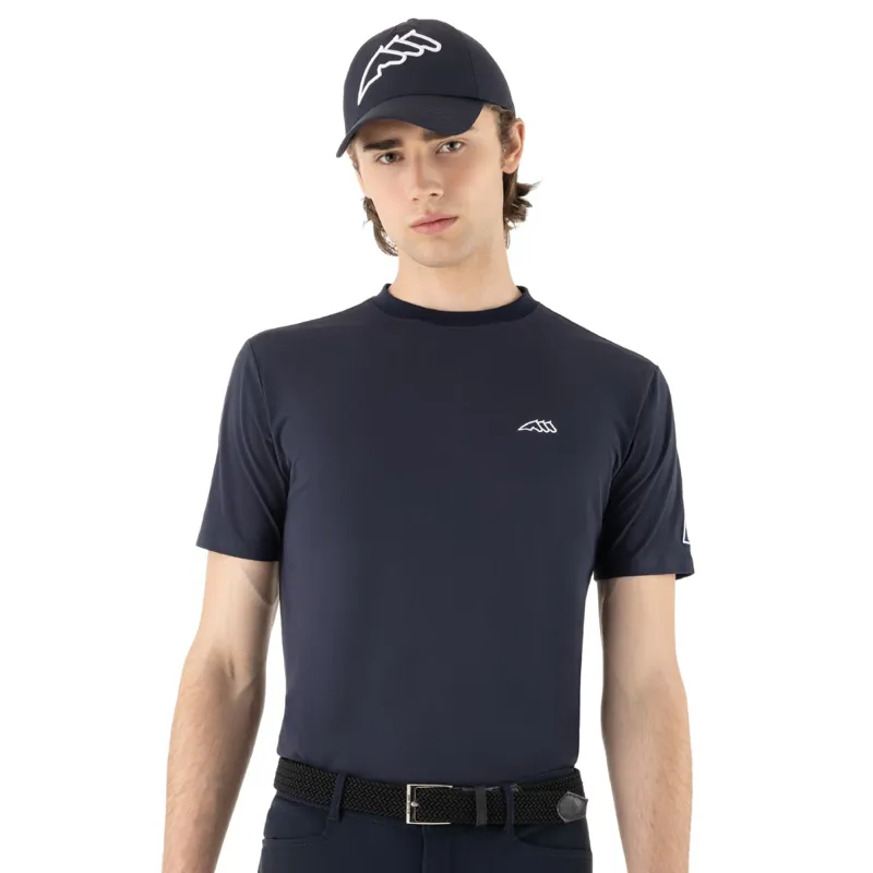 Equiline Eqcarge Mens Short Sleeve T-Shirt - Blue