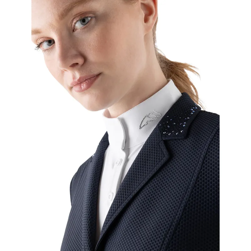 Equiline Eqcassiopea Womens Show Jacket - Blue-4