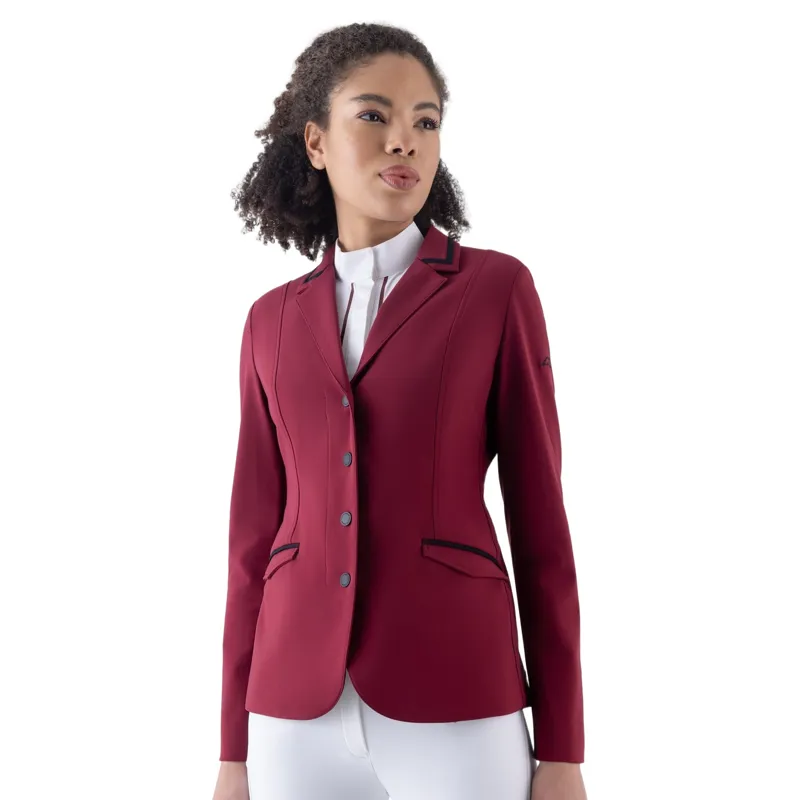 Equiline Eqcat Womens Show Jacket - Alpine Plum Pre-Order-2