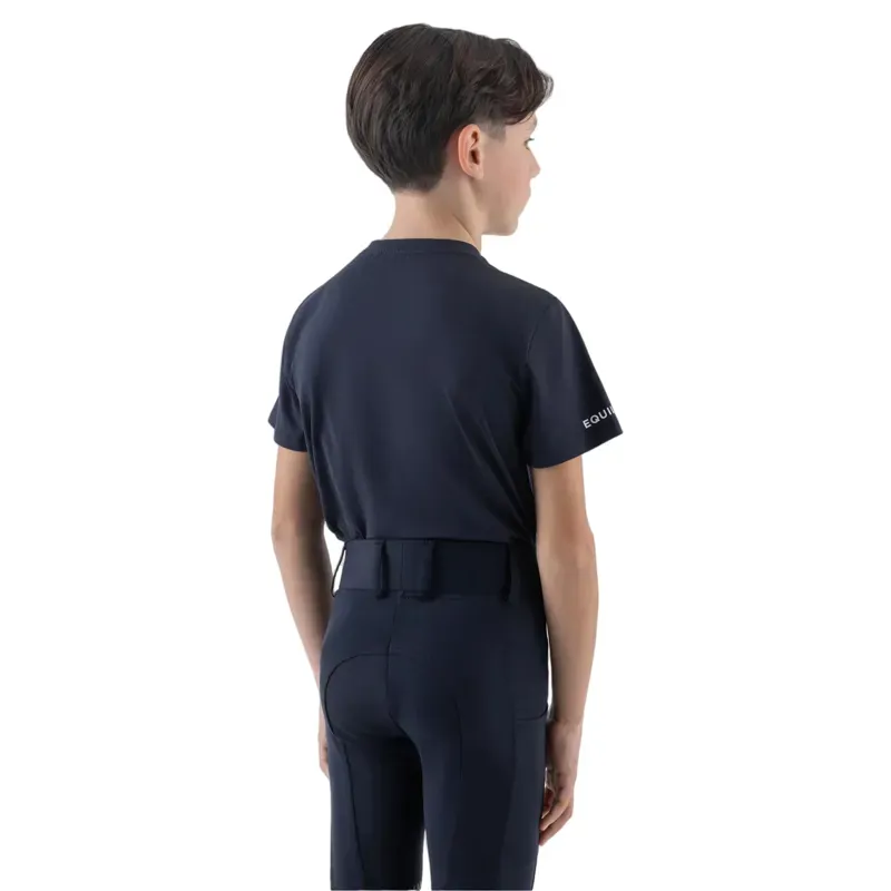Equiline Eqcesco Junior T-Shirt - Blue-2