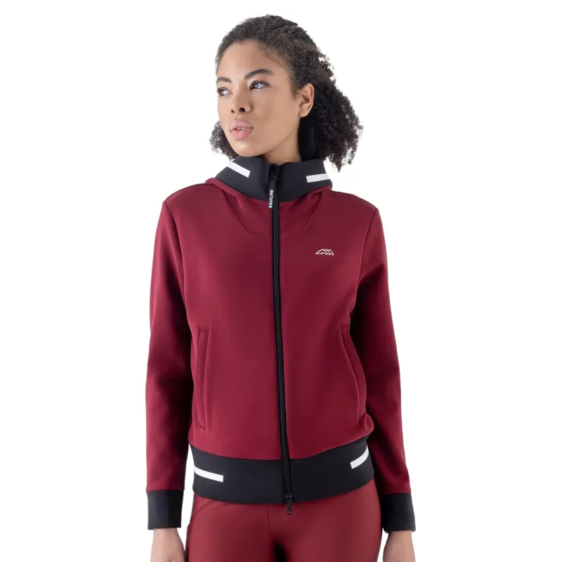Equiline Eqcetir Womens Tech Sweatshirt - Alpine Plum Pre-Order