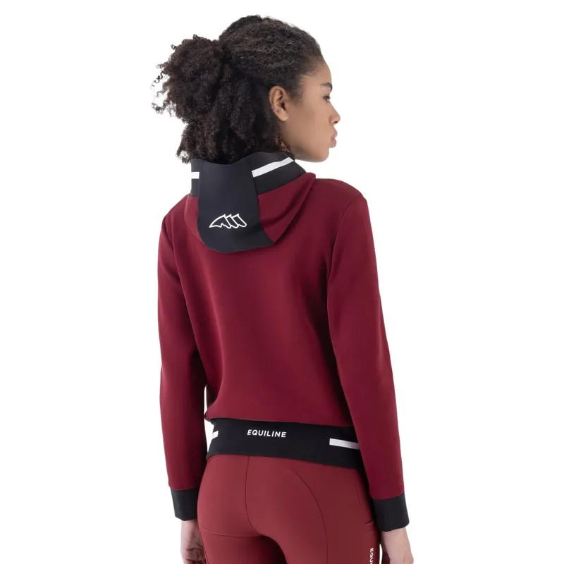 Equiline Eqcetir Womens Tech Sweatshirt - Alpine Plum Pre-Order-1