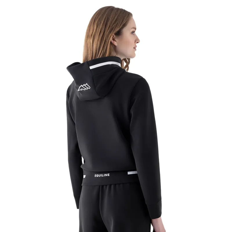 Equiline Eqcetir Womens Tech Sweatshirt - Black Pre-Order-2
