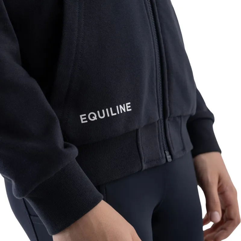 Equiline Eqclama Junior Boys Hoodie - Blue-4