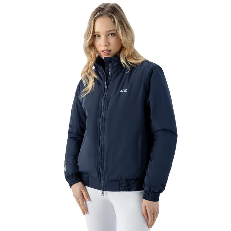 Equiline Eqcobric Unisex Bomber Jacket - Blue-1