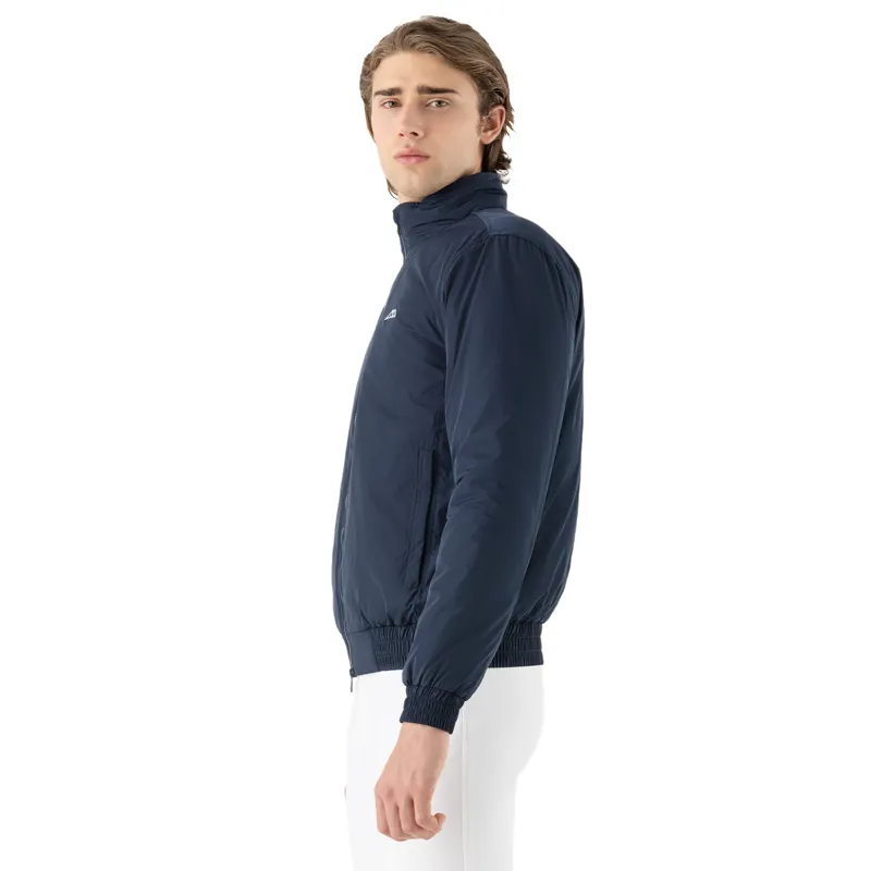 Equiline Eqcobric Unisex Bomber Jacket - Blue-7
