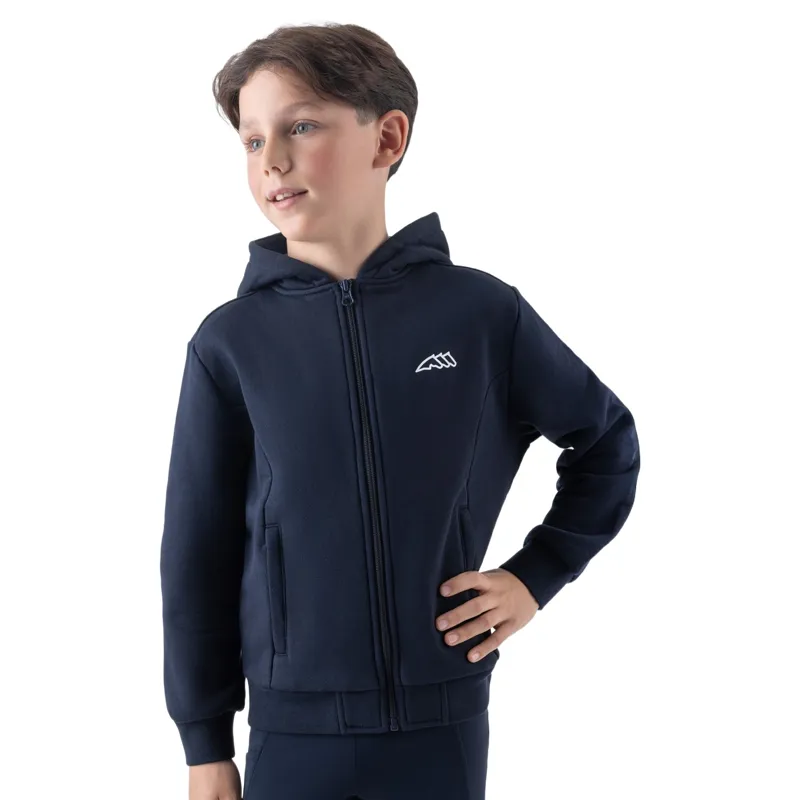 Equiline Eqcood Junior Unisex Full Zip Sweatshirt - Blue Pre-Order
