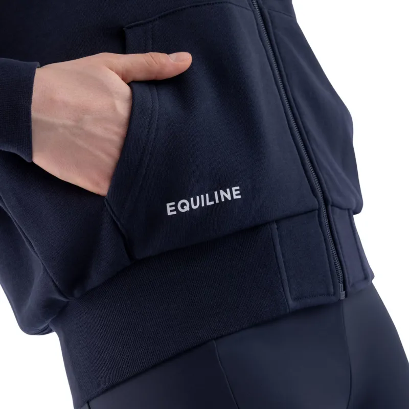 Equiline Eqcorgia Womens Full Zip Hoodie - Blue-6