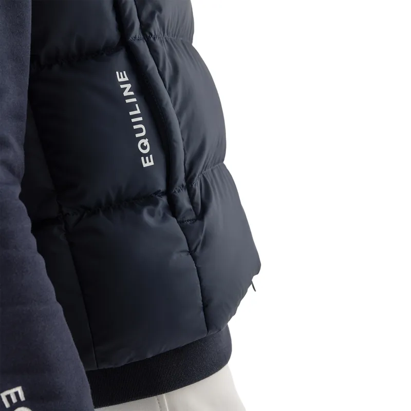 Equiline Eqcortek Mens Padded Gilet - Blue-2