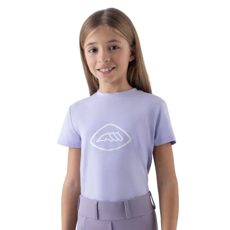 Equiline Eqghirt Junior Girls T-Shirt - Glicine