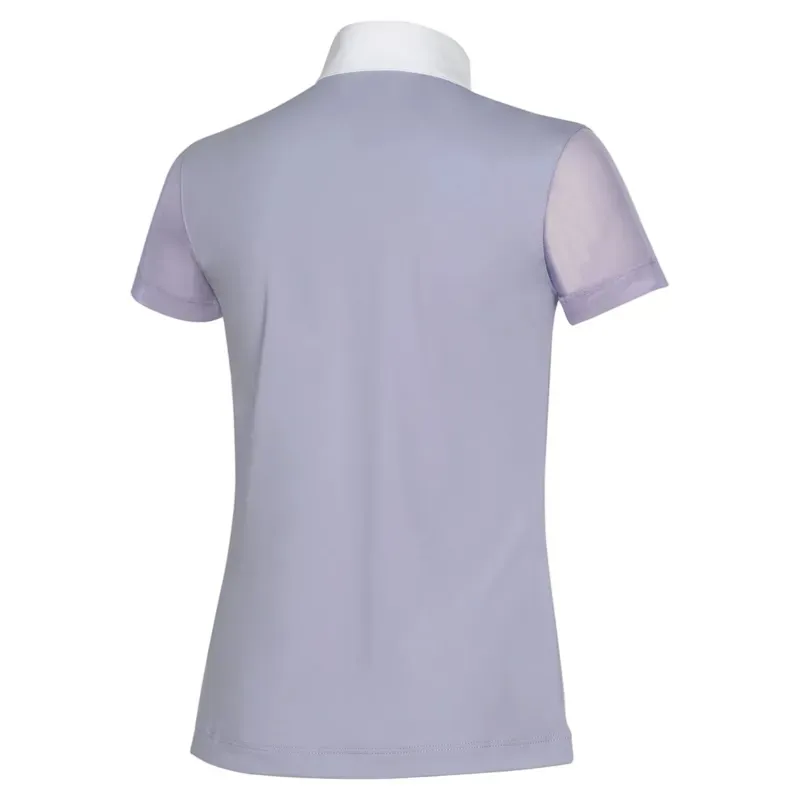 Equiline Eqgili Junior Girls Show Shirt - Glicine-4