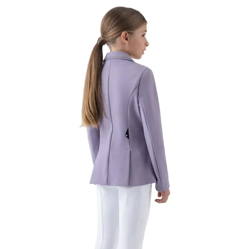 Equiline Eqgina Junior Girls Show Jacket - Mauve-4