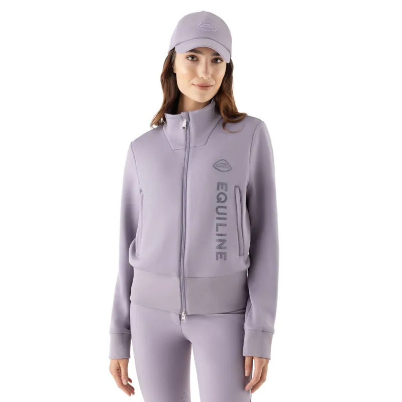 Equiline Eqglempa Full Zip Sweatshirt - Mauve