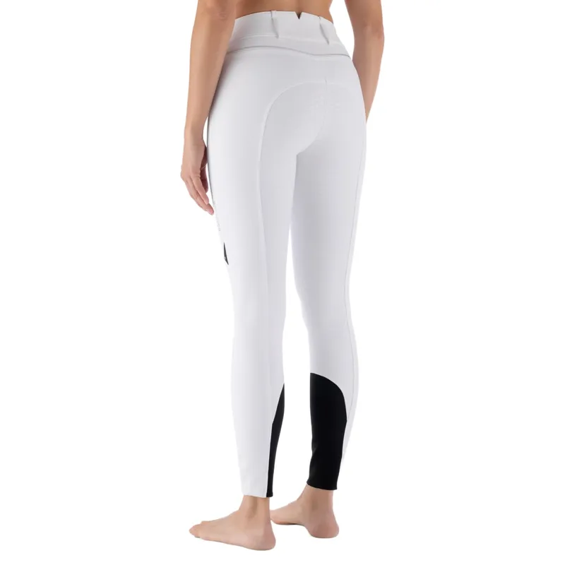 Equiline Eqglimpfh Full Grip Womens Competition Breeches - White Pre-Order-1