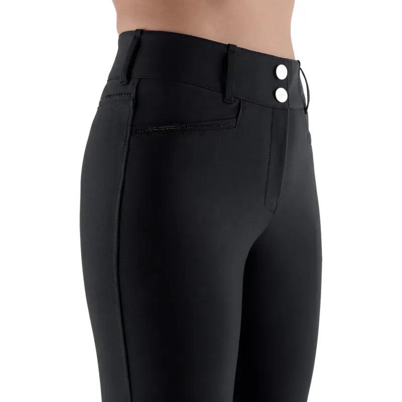 Equiline Eqglimpfh Full Grip Womens Breeches - Black-2