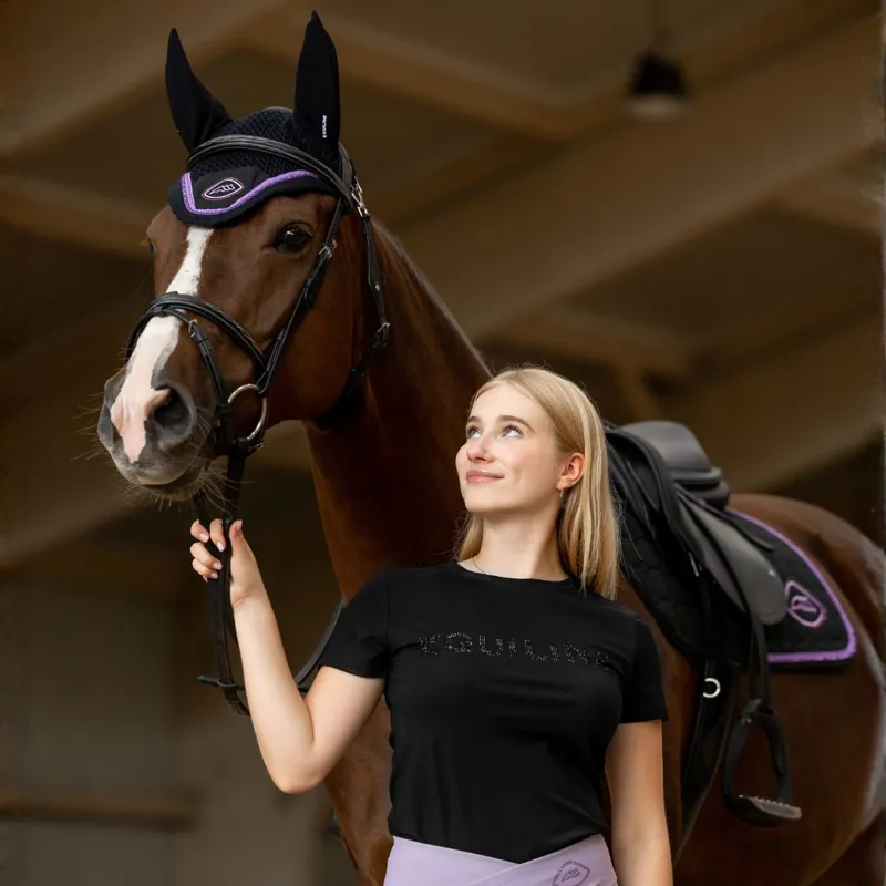 Equiline Eqgless Womens Short Sleeve T-Shirt - Black-2