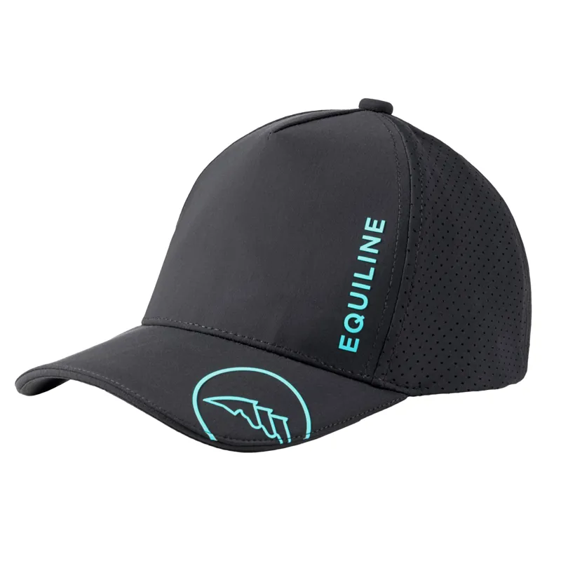 Equiline Erev Unisex Baseball Cap - Black