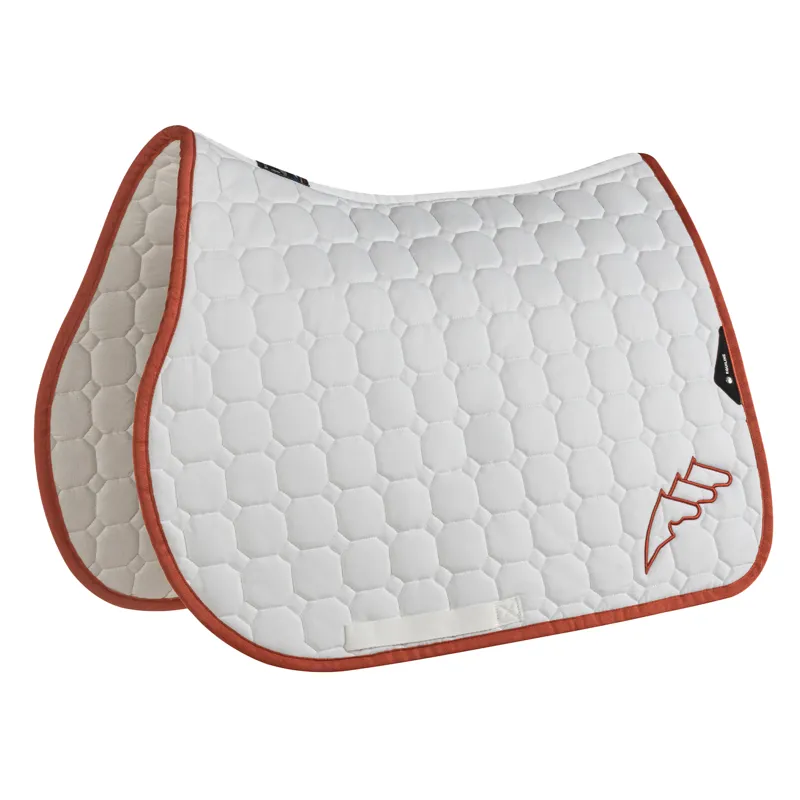 Equiline Estalf Jump Saddlecloth - White