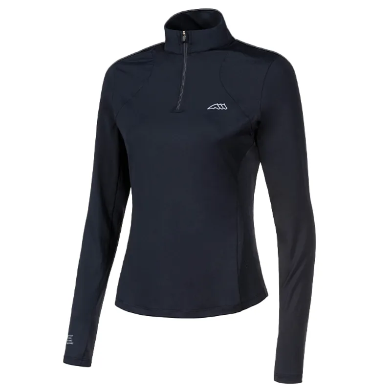 Equiline Estrae Ladies Half Zip Base Layer - Blue