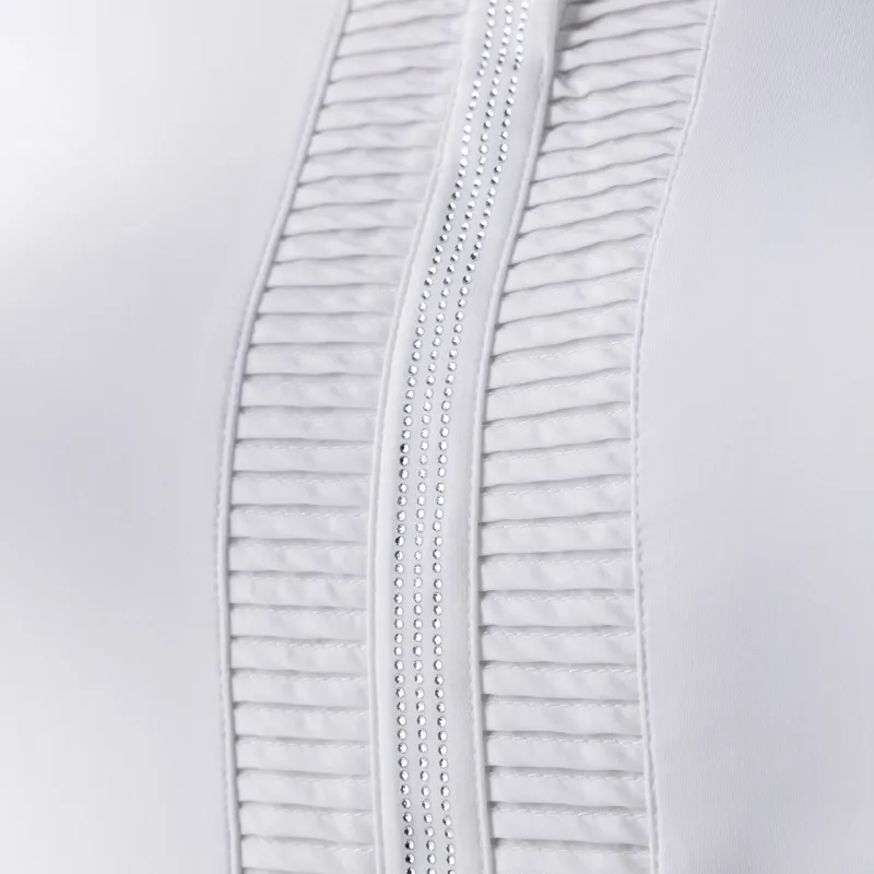 Equiline Garac Womens Long Sleeve Show Shirt - White-3