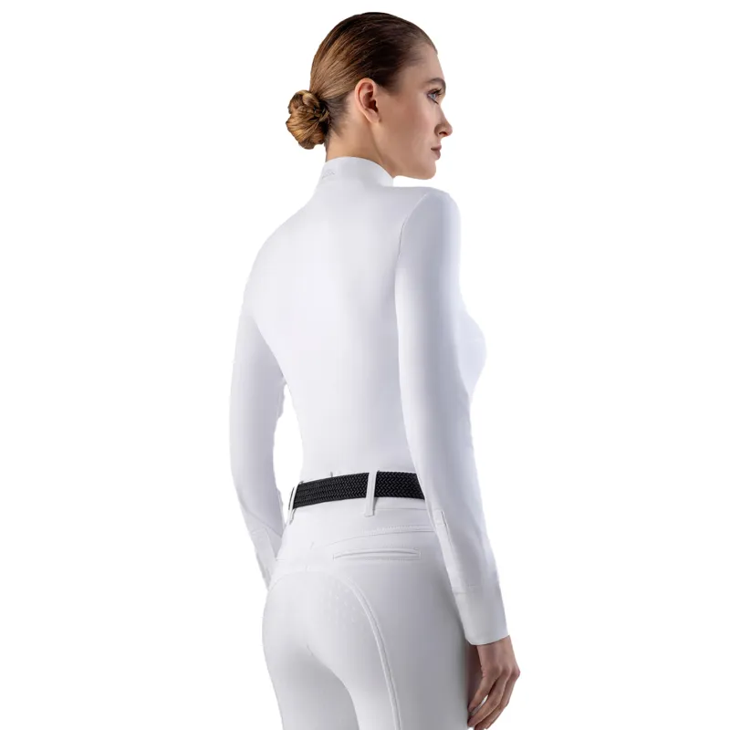 Equiline Garac Womens Long Sleeve Show Shirt - White-1