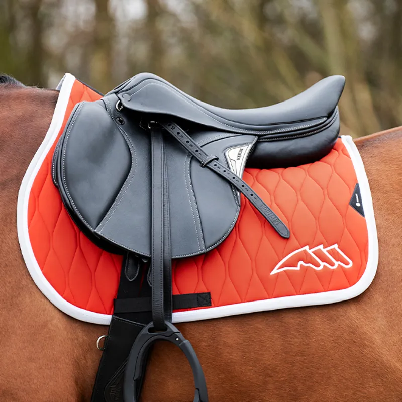 Equiline Ebrec Tech Jump Saddlecloth - Ginger-1