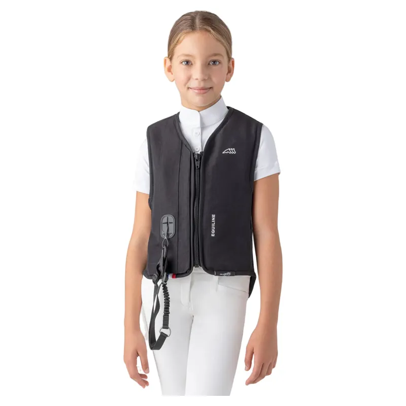 Equiline Kid Junior Airbag Vest - Black