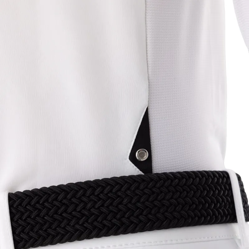 Equiline Eqcilort Mens Short Sleeve Competition Shirt - White-2