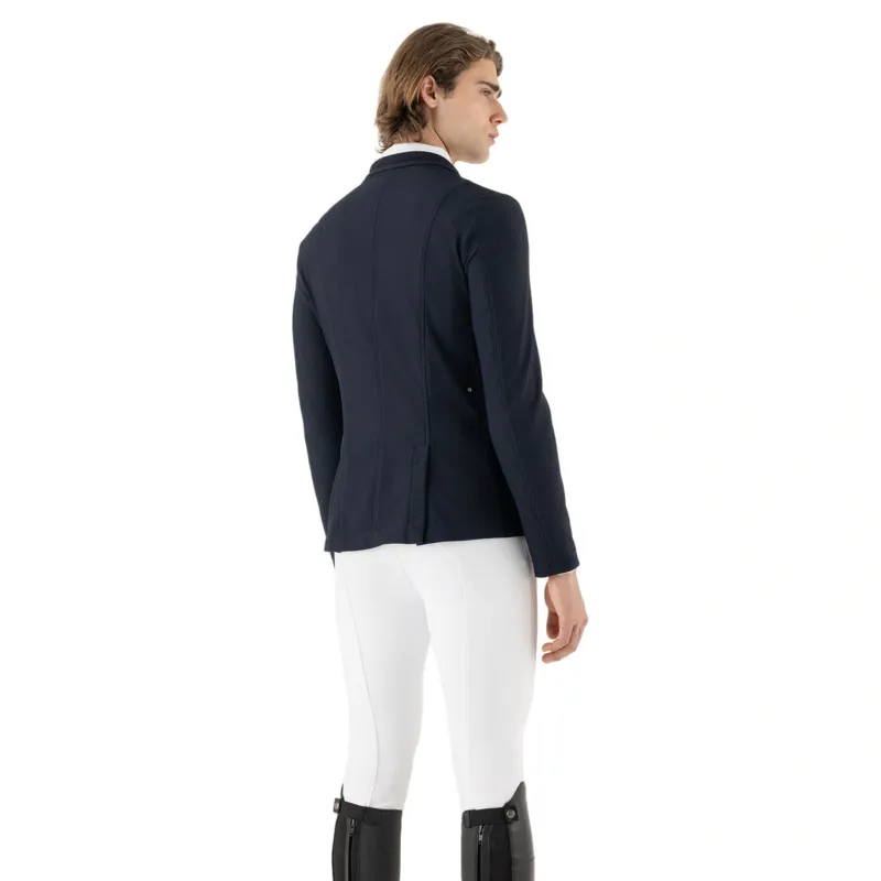 Equiline Eqcargiac Mens Mesh Show Jacket - Blue-1