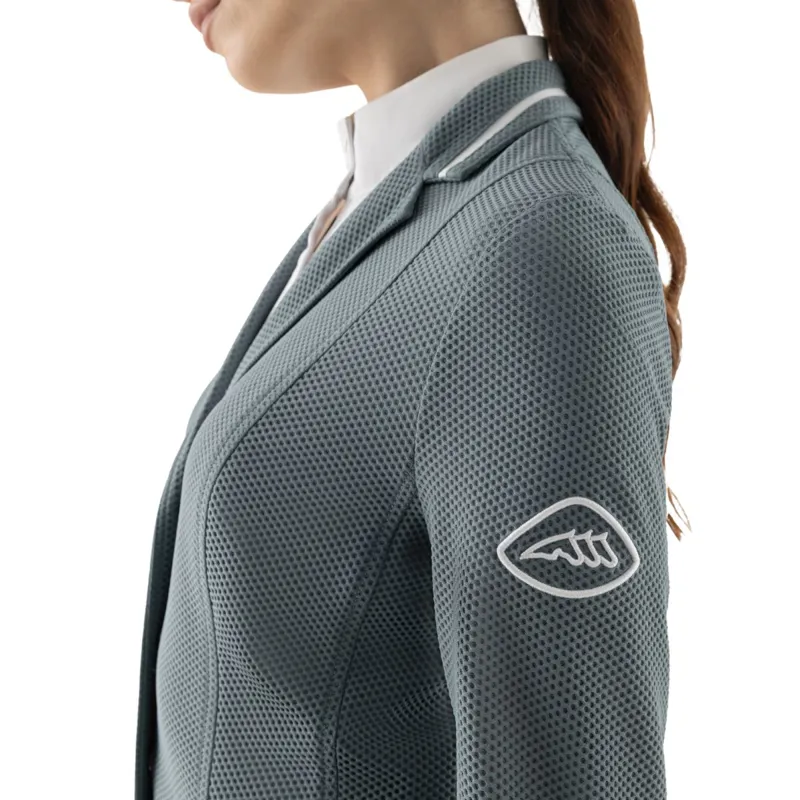 Equiline Eqcigiac Womens Mesh Show Jacket - Forest-2