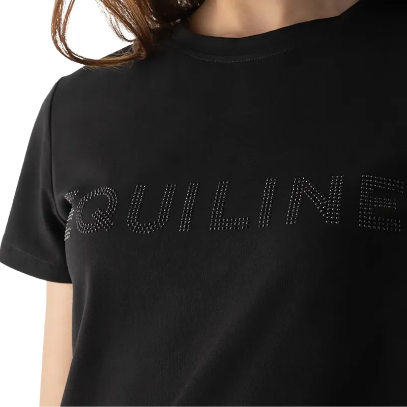 Equiline Eqgless Womens Short Sleeve T-Shirt - Black-3