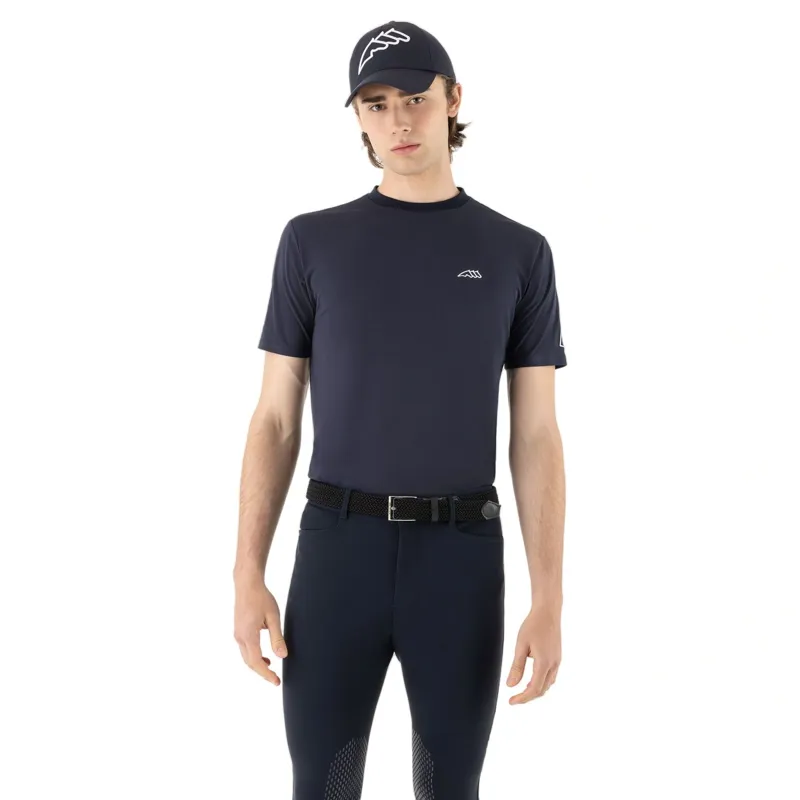 Equiline Eqcarge Mens Short Sleeve Tee - Blue