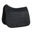 Equiline Arog Octagon Velvet Dressage Saddlecloth - Black