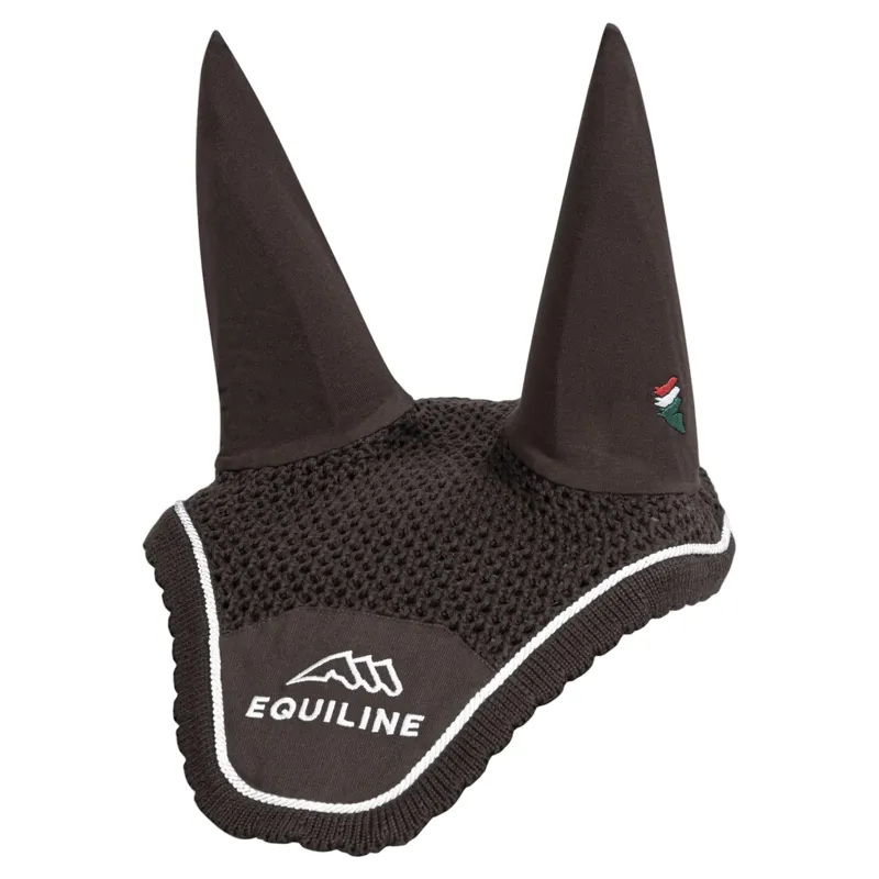 Equiline Outline Ear Net - Brown