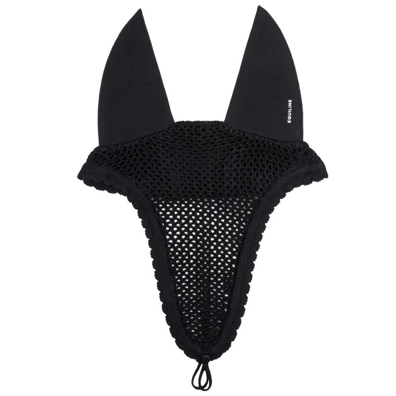 Equiline Ruben Soundless Fly Veil - Black