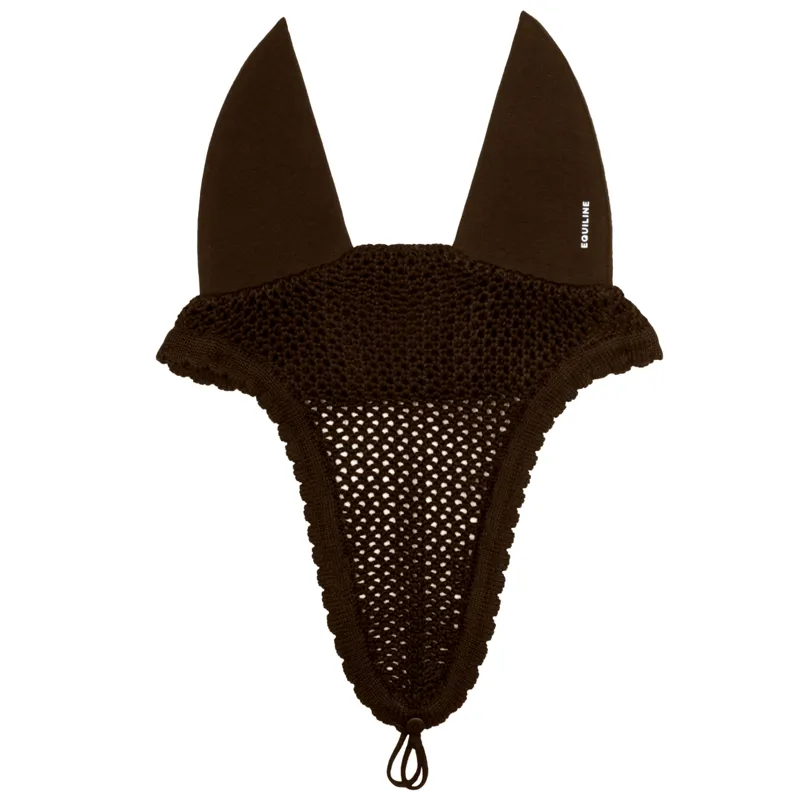 Equiline Ruben Soundless Fly Veil - Brown