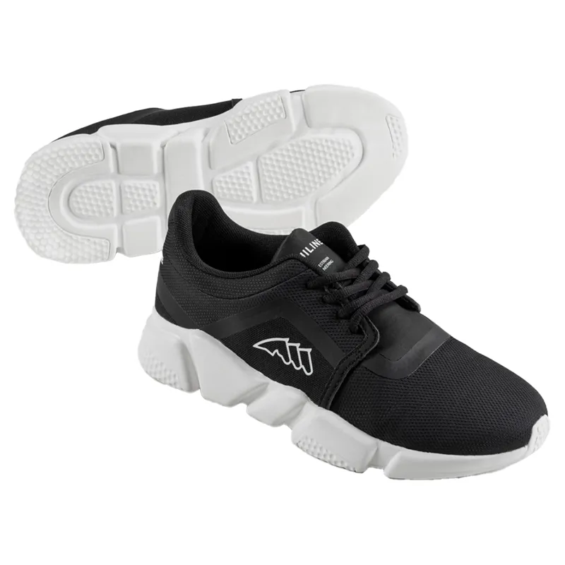 Equiline Runy Unisex Trainers - Black-1