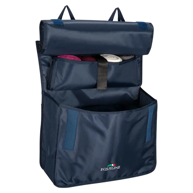 Equiline Stable Accessories Slim Holder - Blue-1