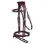 Equiline Anatomic Jumping Removable Flash Bridle - Brown