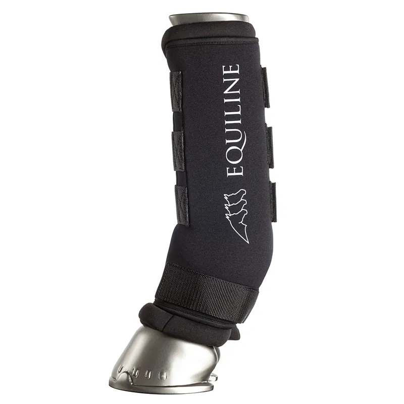 Equiline Cairo Ceramic Leg Wraps - Black
